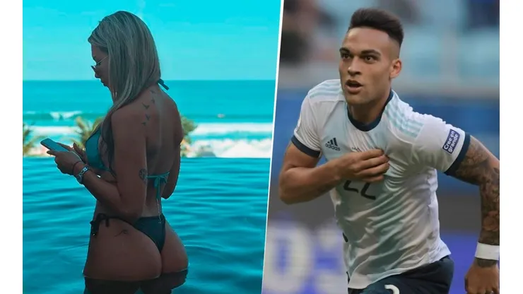 Con la 22 de Lautaro Martínez: Agus Gandolfo llegó al estadio y metió foto en Instagram
