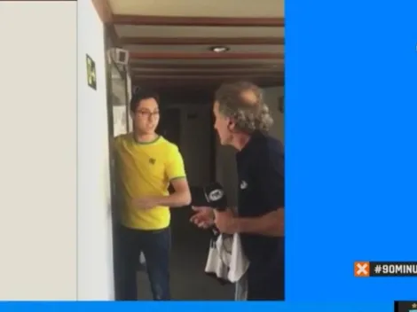 Mientras Vignolo lloraba de risa: la insólita apuesta en vivo de Ruggeri con un brasileño