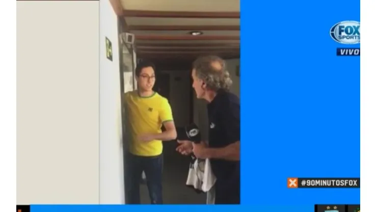 Mientras Vignolo lloraba de risa: la insólita apuesta en vivo de Ruggeri con un brasileño
