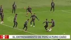 ¿Nervios? Se viene Chile y Perú entrenó más túneles que penales