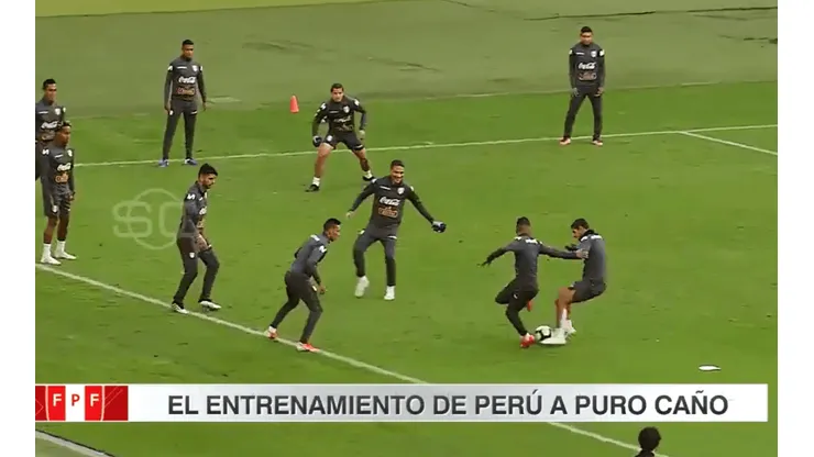¿Nervios? Se viene Chile y Perú entrenó más túneles que penales