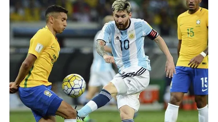 Estados Unidos Argentina vs. Brasil por la Copa América.