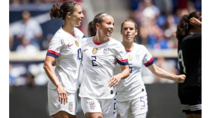 Estados Unidos vs. Inglaterra por el Mundial Femenino.
