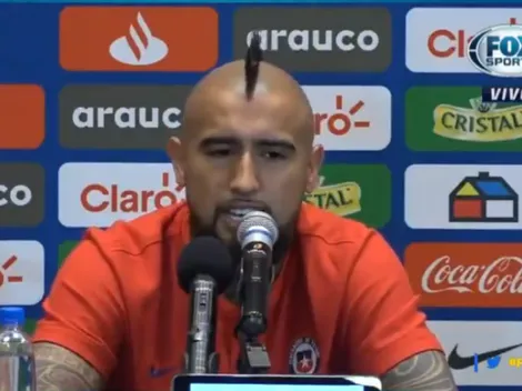 Calienta la previa: Vidal habló de Perú y del "Pacto de Lima"