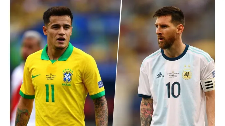 Argentina vs. Brasil por la Copa América.