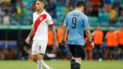 Luis Suárez tras fallar el penal ante Perú.