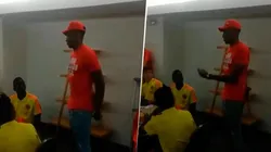 Emotivo momento: Yerry Mina visitó a la Selección Colombia Sub-15