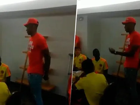 Emotivo momento: Yerry Mina visitó a la Selección Colombia Sub-15
