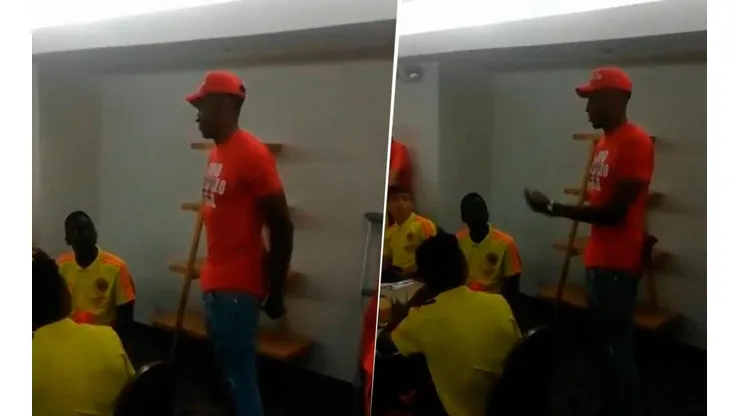 Emotivo momento: Yerry Mina visitó a la Selección Colombia Sub-15