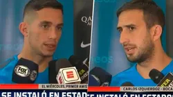 Escucha todo Boca: Izquierdoz y Marcone hablaron sobre la posible salida de Benedetto