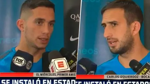 Escucha todo Boca: Izquierdoz y Marcone hablaron sobre la posible salida de Benedetto