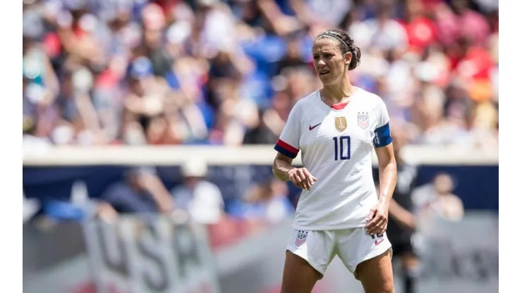 Estados Unidos vs. Inglaterra por la Copa Mundial Femenina.