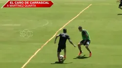 El lujo de Carrascal ante Martínez Quarta.