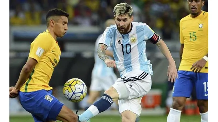 Argentina vs. Brasil por la Copa América.
