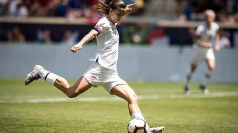 Estados Unidos vs. Inglaterra por la Copa Mundial Femenina.