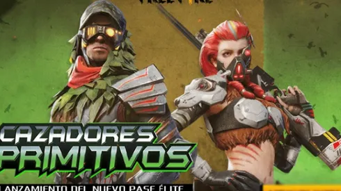 Free Fire reveló los secretos detrás de Cazadores Primitivos, su nuevo Pase de Élite