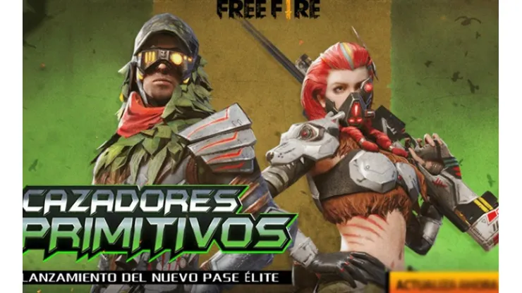 Free Fire reveló los secretos detrás de Cazadores Primitivos, su nuevo Pase de Élite