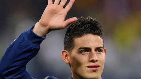 James Rodríguez, jugador de la Selección Colombia.
