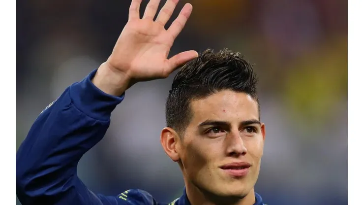 James Rodríguez, jugador de la Selección Colombia.