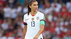 Alex Morgan en los cuartos de final del Mundial Femenino. (Getty)