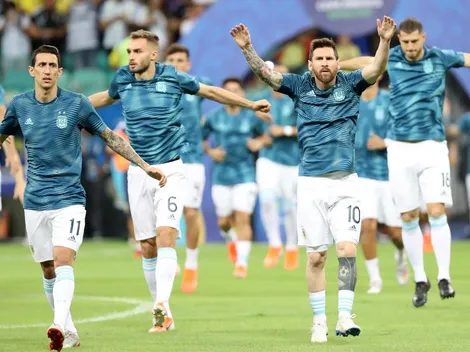 A Di María le preguntaron si todavía falta que aparezca Messi en la Copa América