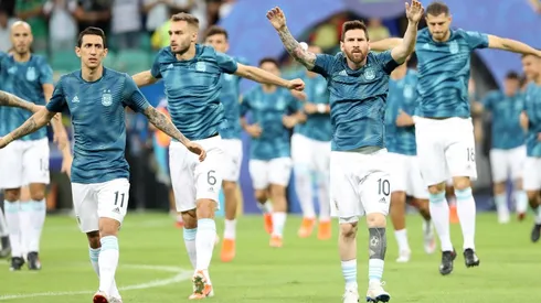 A Di María le preguntaron si todavía falta que aparezca Messi en la Copa América