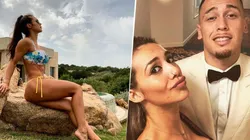 Ocampos junto a su mujer.