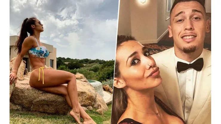 Ocampos junto a su mujer.
