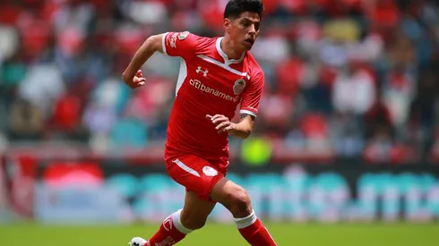 Pablo Barrientos jugando para Toluca.