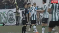 El cabezazo de Reynoso a Lugones.