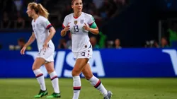 Estados Unidos vs. Inglaterra por la Copa Mundial Femenina.