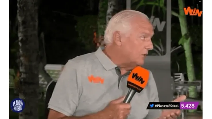 Fernando Niembro, periodista y panelista del programa 'Planeta Fútbol', de WIN Sports.