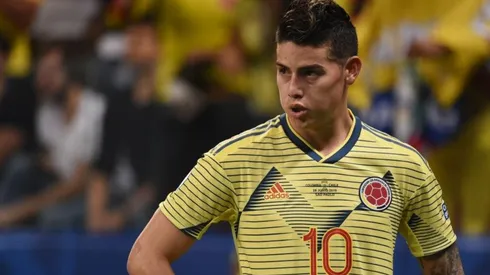 James Rodríguez, jugador de la Selección Colombia.