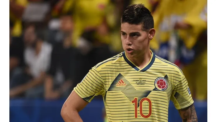 James Rodríguez, jugador de la Selección Colombia.