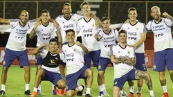 Paredes se quedó dormido, Di María lo trolleó y Dybala subió la foto a Instagram