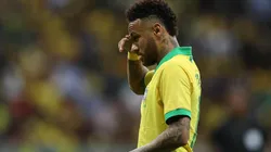 Foto de Neymar, jugador de la Selección de Brasil.