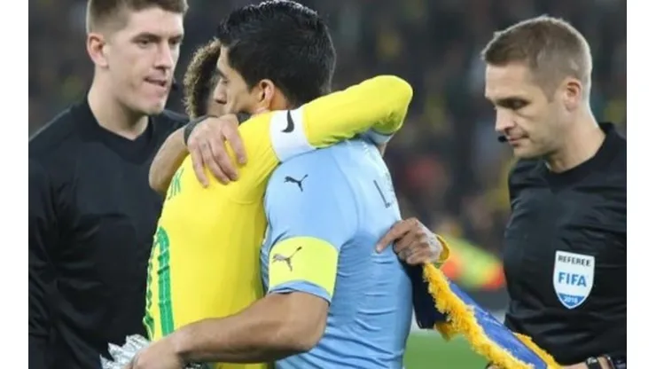 Un amigo de verdad: el mensaje de Neymar a Suárez tras la eliminación de Uruguay