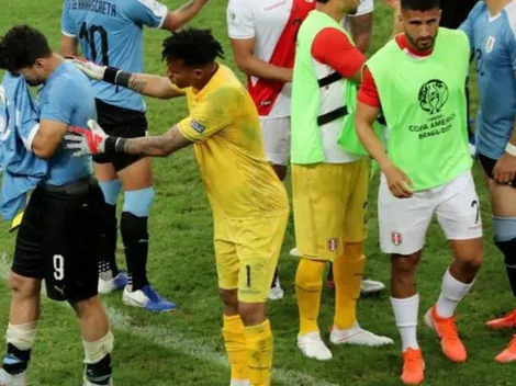 Admirable: el gesto de Gallese al final del partido