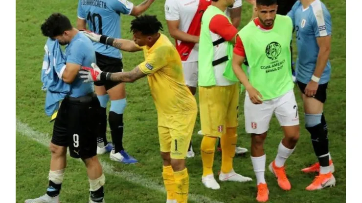 Admirable: el gesto de Gallese al final del partido