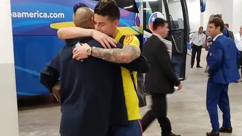 Muy emotivo: Arturo Vidal le dedicó un posteo a James Rodríguez y él le contestó