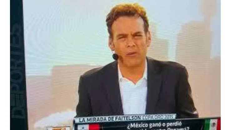 El periodista no fue fiel a su estilo.