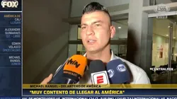 Michael Rangel no ocultó su alegría.