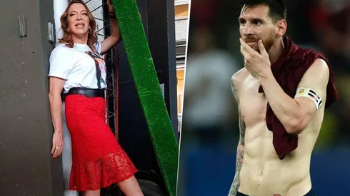 Lizy troleó a Messi en sus redes.