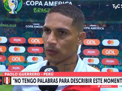 Paolo Guerrero se descargó apenas terminó el partido y le respondió a quienes dudan de Perú