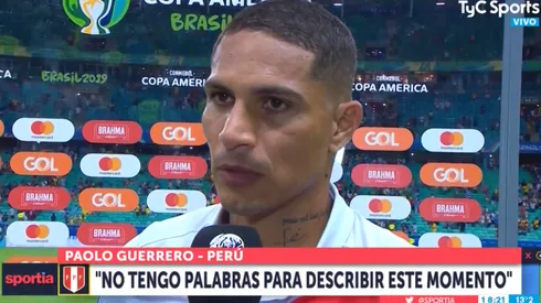 Paolo Guerrero se descargó apenas terminó el partido y le respondió a quienes dudan de Perú