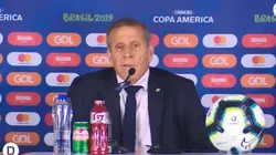 No le gustó nada: el picante cruce de Tabárez con un periodista tras la eliminación de Uruguay