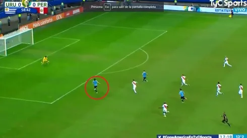 Era una gran definición de Edinson Cavani.