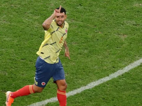 La explicación del festejo de Edwin Cardona, ¿se estaba burlando de Chile?