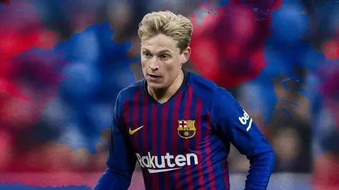 LA JOYA. La imagen que usó FC Barcelona para anunciar la llegada de Frenkie de Jong (Foto: FC Barcelona).