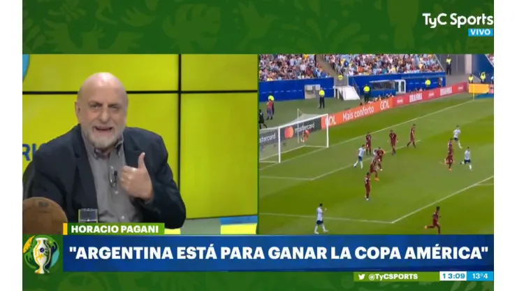 Pagani felicitó a Messi por "estar jugando flojo": "Lo está haciendo de forma intencionada"